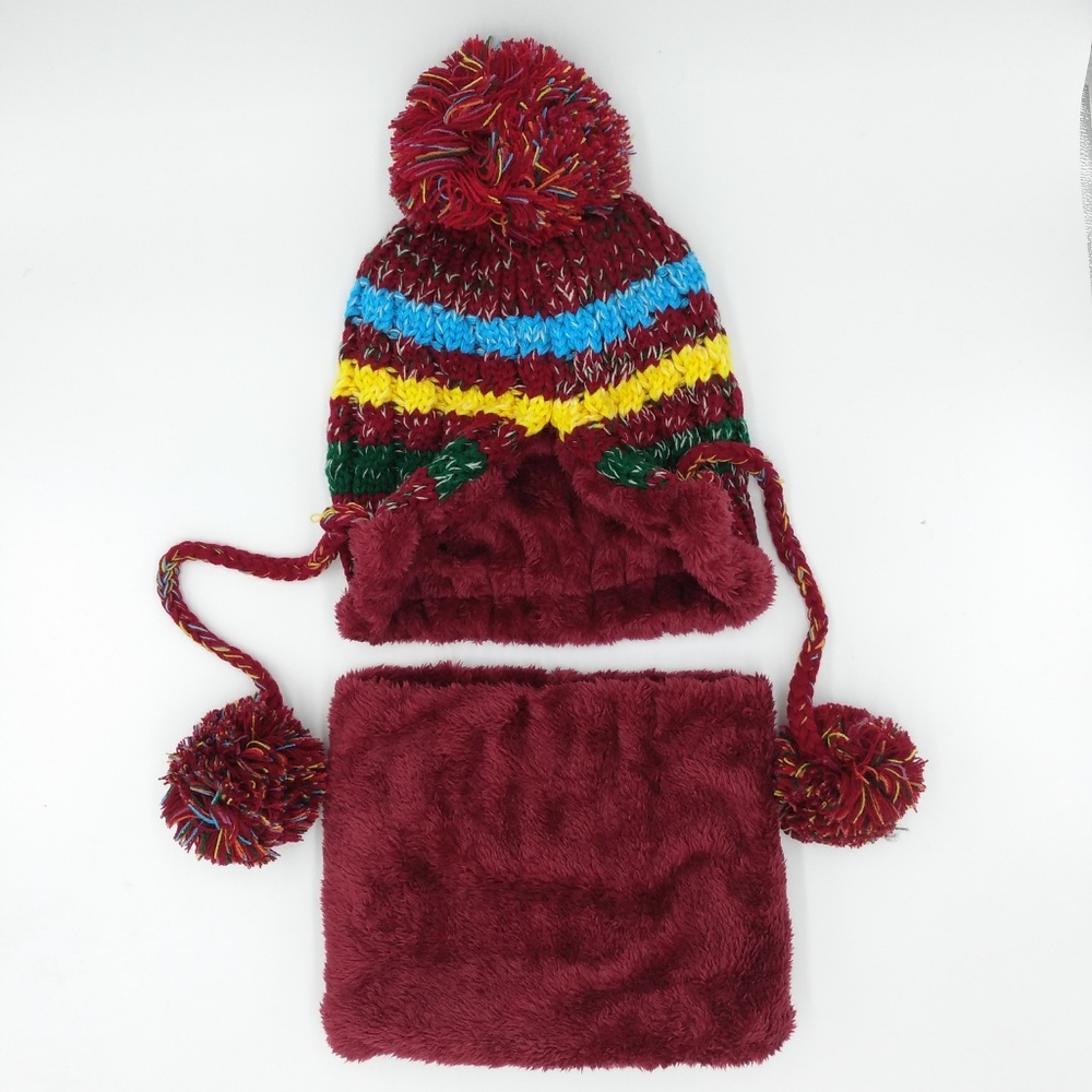 Colorful Knit Hat for Women - Picture 5 of 7